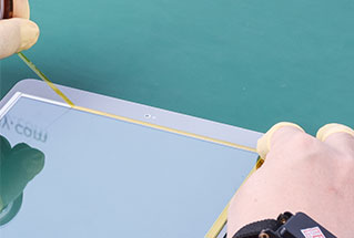 protection tactile ipad mini fantome